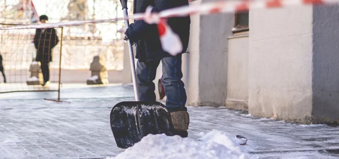 Immobilienbesitzer Leipzig: Schneeräumen im Winter